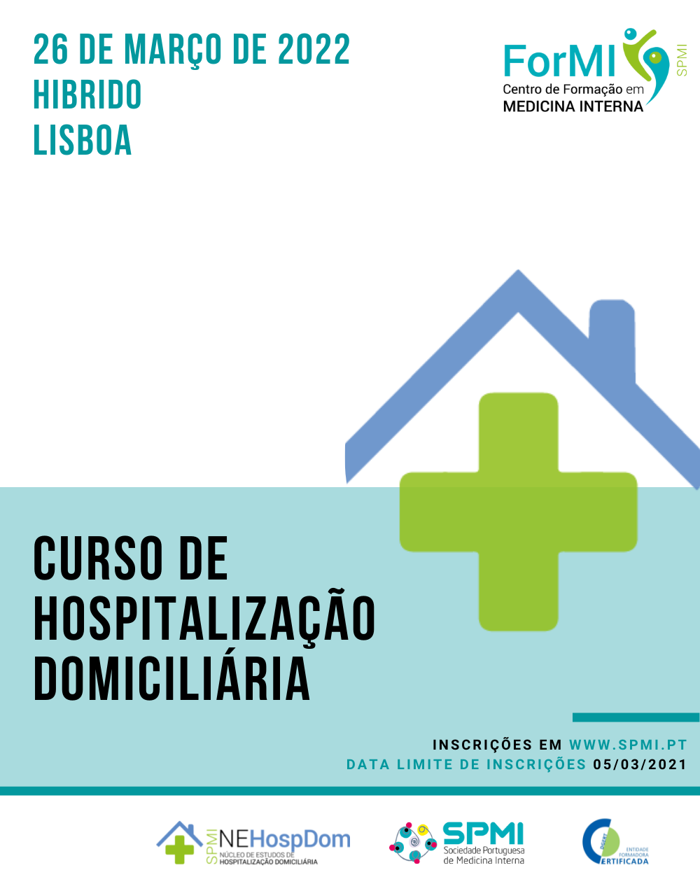 Curso de Hospitaliza&ccedil;&atilde;o Domicili&aacute;ria | 26 de Mar&ccedil;o 2022 | Hibrido | Lisboa